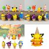 Süßer Pikachu-Eistüten-PVC-Figur Charmantes Sammlerstück für Fans