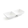 Aperitifplatte - Quid Select - Keramik - Weiß - 15 x 7 cm - Packung mit 12 Stück