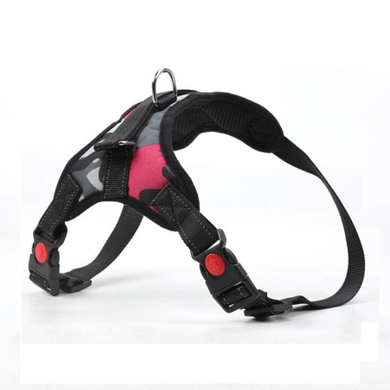 Adjustable Dog Harness Collar Durable Pet Vest for Medium Big Dogs Harnesses for Husky Outdoor Walking Running Dogs