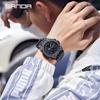 SANDA Fashion Trend Electronic Watch Multifunctional Waterproof Wristwatch