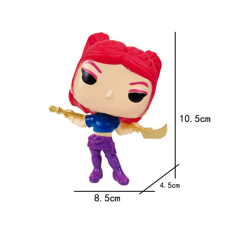 10 Stück Kpop Dämonenjäger Figur PVC Modell Anime Figur Sammlung Statue Schreibtisch Dekoration Puppen Kinderspielzeug Halloween Geschenke