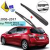 Windscreen Wiper Blade & Rear Wiper Arm Kit For Nissan Versa LATIO Tiida 2005--2012 Rear Wiper Arm Blade Car Accessories