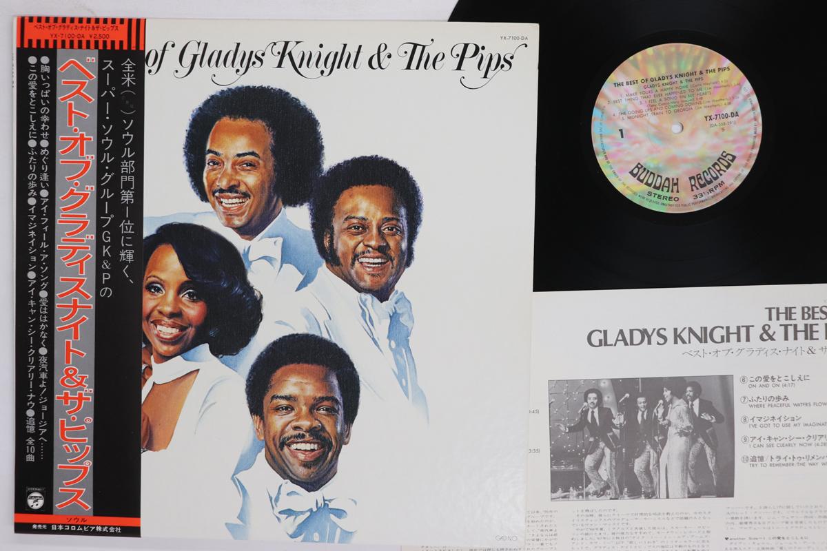 

LP Record GLADYS KNIGHT THE PIPS Best Of Gladys Knight Pips YX7100DA COLUMBIA 1976 Japan Obi SoulFunk Used