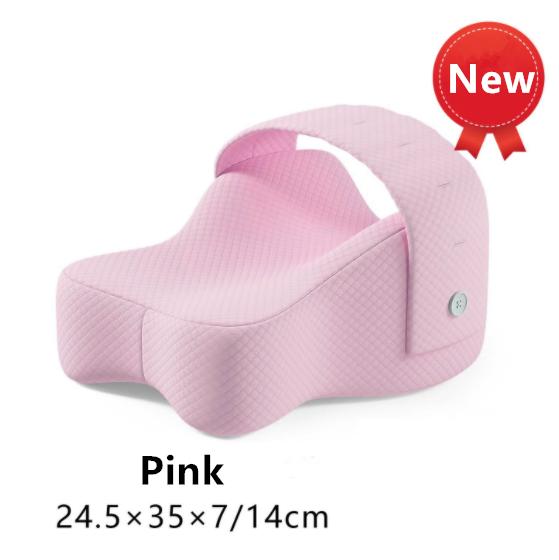 

Knee Pillow for Side Sleepers, Memory Foam Wedge Contour, Leg Pillows for Sleeping, Spacer Cushion for Spine Alignment,Back Pain розовый