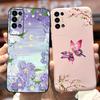 For Tecno Pova 2 Case LE7 LE7n Cute Dinosaur Cartoon Cover Soft Silicone Phone Case For Tecno Pova 2 Pova2 Back Cover 6.9'' Bags