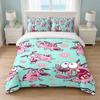 Courage the Cowardly Dog Bedroom 3Pcs Bedding Set Soft Bed Sheet Pillowcases Home Bedding Decoration
