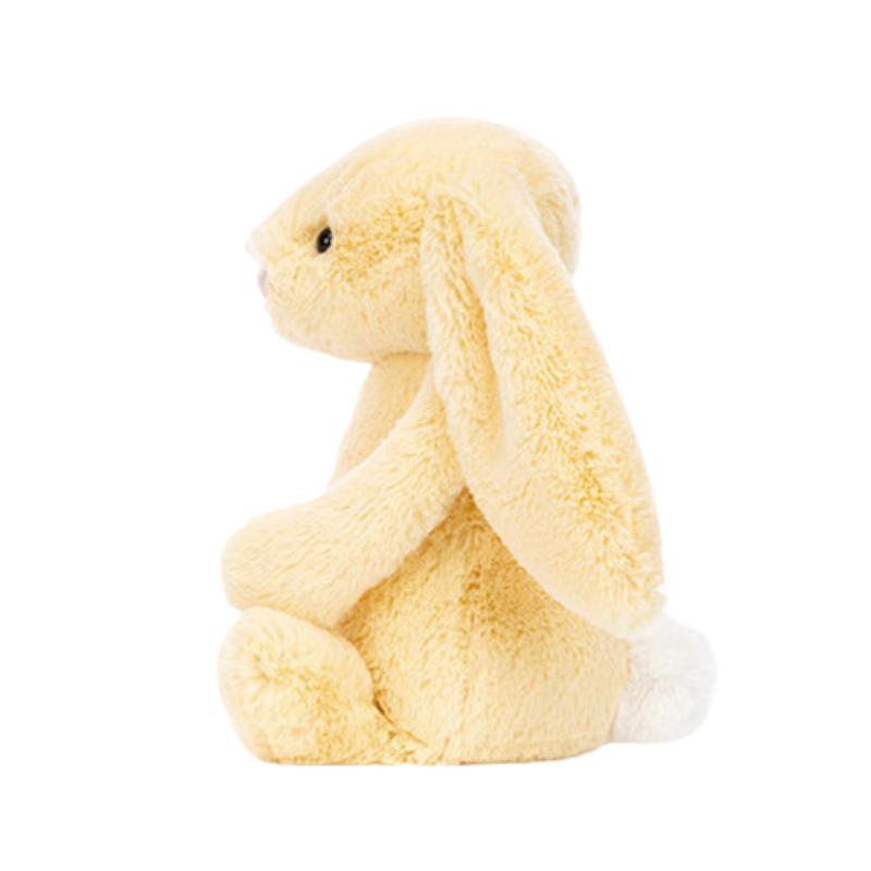 JELLYCAT Bonnie Rabbit Shy Rabbit Companion Lemon Yellow Doll Plush Doll 18cm/31cm Height