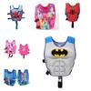 Kids' Muscle Float Vest For Water Activities Cartoon Print Polyester Fabric
