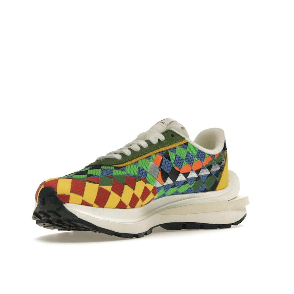 Jean Paul Gaultier X Sacai X Nike VaporWaffle Woven Multi-Color Unisex Sneakers Green-Gusto Safety-Orange Sail DR5209-300