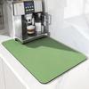 Minimalist Diatomaceous Earth Coffee Maker Mat: Heat-Resistant, Thickened, Waterproof, Stain-Resistant Kitchen and Table Drain Mat