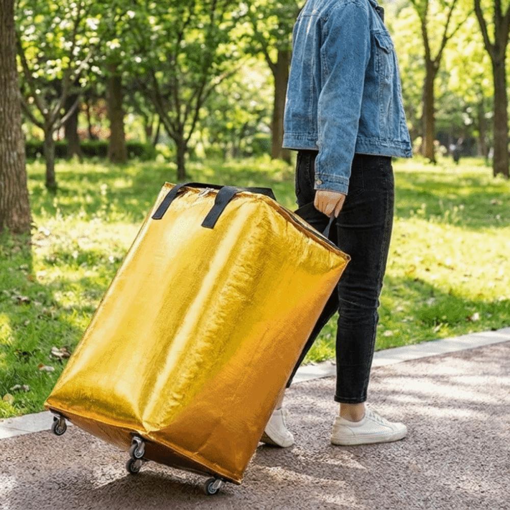Faltbare Kleider- und Steppdecken-Aufbewahrungstasche Staubdichte Gepäckpacktasche Camping