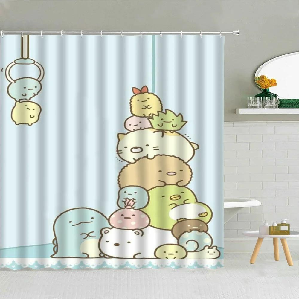 Verschiedene Stilrichtungen Duschvorhang mit Haken Einfach aufzuhängen Wasserdicht Leicht zu reinigen Für Haus Hotel Badezimmer Dekoration