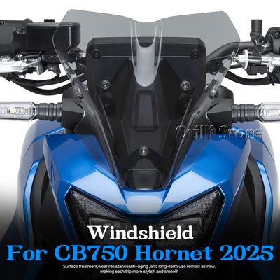 For Honda CB750 CB 750 Hornet 2025 Front Sports Windshield Viser Visor Wind Deflector Windscreen Spoiler Screen with Bracket