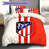Atleti Bedding Quilt Set Quilt Cover Pillowcase Home Decoration Birthday Gift (1 * duvet cover + 2 * pillowcase, without core)