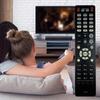 Ergonomic Remote Control for RC1234 TV with Enhances Comfortable Grip ABS Intuitive Button Layout for Easy Daily Use