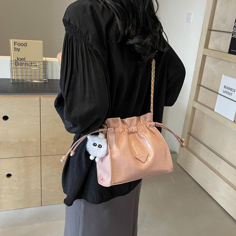 Bag Versatile Bag New Chain Crossbody Bag Ladies Folded Bag