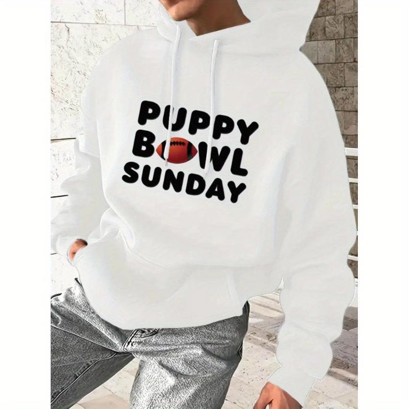 Men's Hooded Sweatshirt, Thermal Fleece & Water-Repellent, Perfect for Rainy Commutes