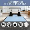 Fleece Pilates Mats Non-Slip Pilate Reformer Machine Cover Pilates Reformer Mat  Pilates Training