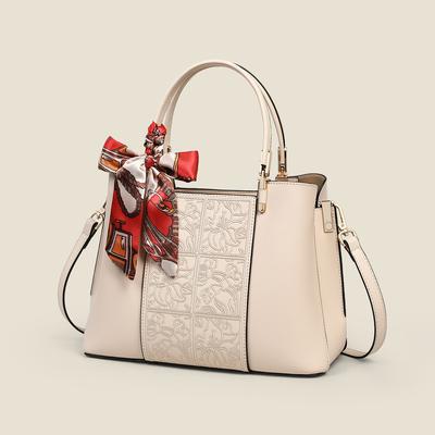 Chinese Embroidery Chinese Style Bag Women's Bag Light Luxury Handbag with Qipao Middle-aged Mother Bag