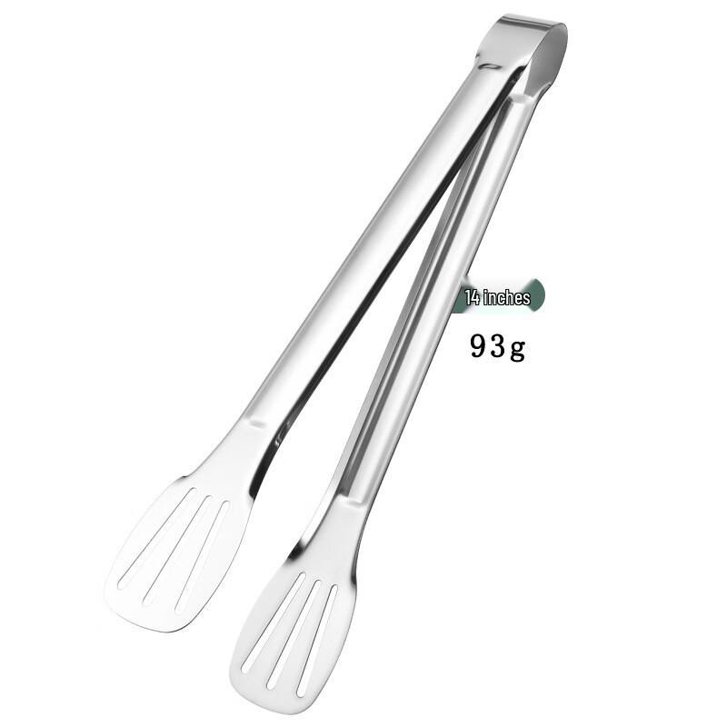 Thickened Stainless Steel Food Tongs