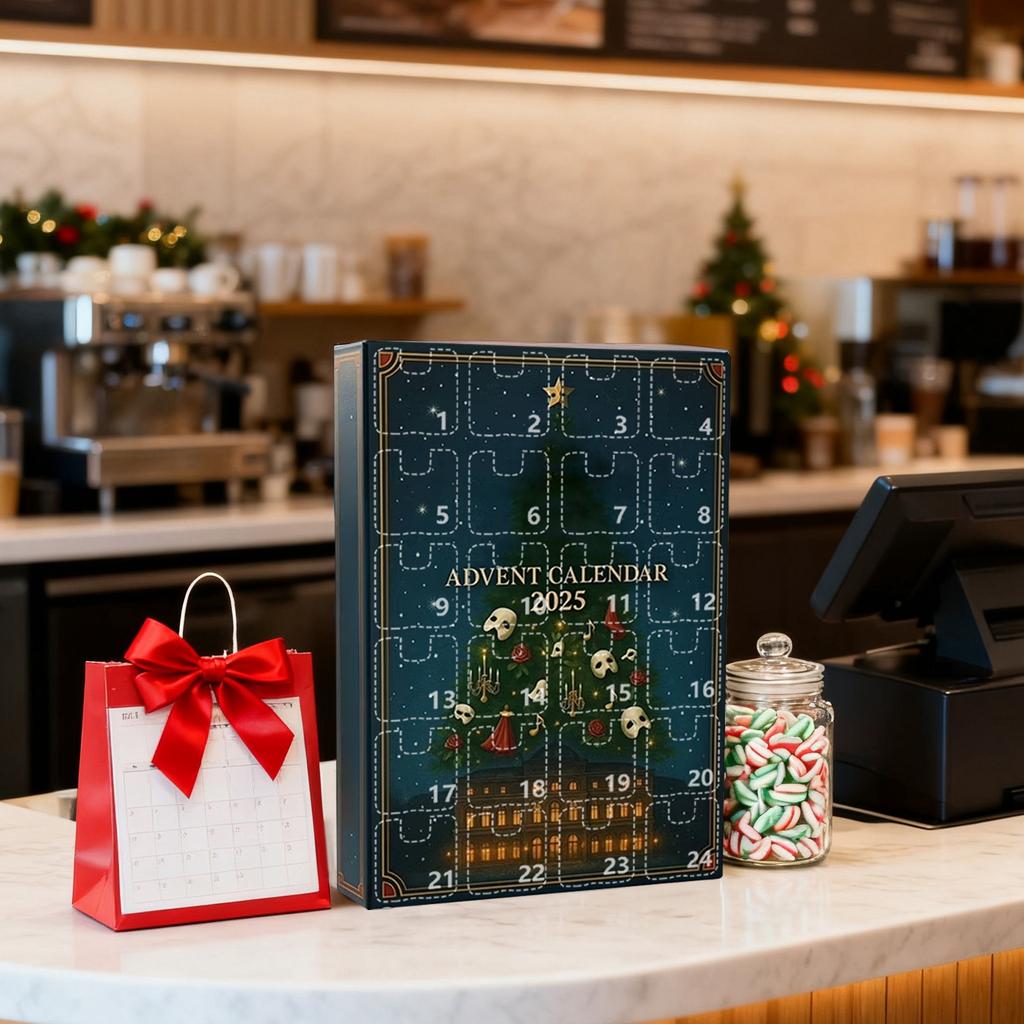 2D Ankunftskalender Enthält 24 Ankunftskalender, Countdown-Kalender und Überraschungs-Sammelobjekte