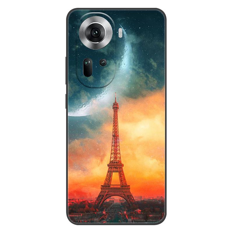 Für OPPO Reno11 5G Hülle für OPPO Reno11 F Funda Global Weiche Silikon Handyhülle für OPPO Reno 11 Pro 11F 5G Cover Coque 2024 Tasche