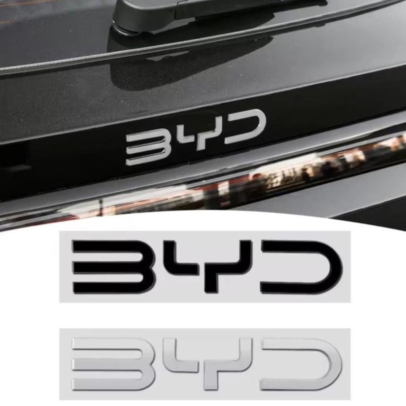 Car Front Hood Bonnet Rear Trunk Emblem Cover Sticker Auto Styling For BYD Atto Yuan Plus Song Plus Seal Seagull Dolphin Sealion