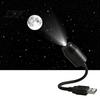 USB Star Light Projector Ambient with 360° Adjustable Hose, LED Night Bedroom for Car Office, Romantic Starry Sky Atmosphere Lamp Powered Play