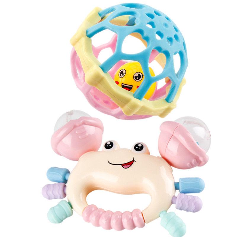 Boilable Baby Rattle & Teether for Early Education (0-12 Months)