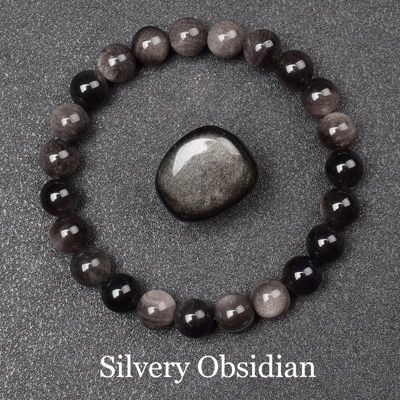6/8mm Reiki Blue Apatite Bead Bracelet Men Women Natural Stone Blood Circulation Stimulate Enthusiasm Health Care Couple Jewelry