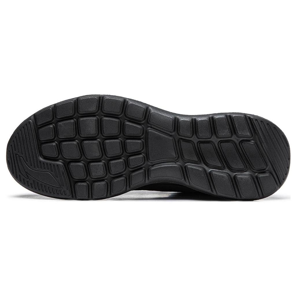 LiNing Light Foam Technology Running Shoes Men Sneakers Black ARST107-1