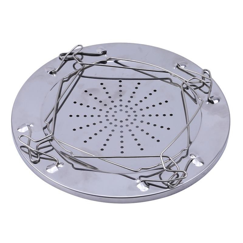 

Portable Stainless Steel Toaster Rack Outdoor Camping Foldable High Quality Multi-Purpose Grill Stove Toast Holder Simple Design