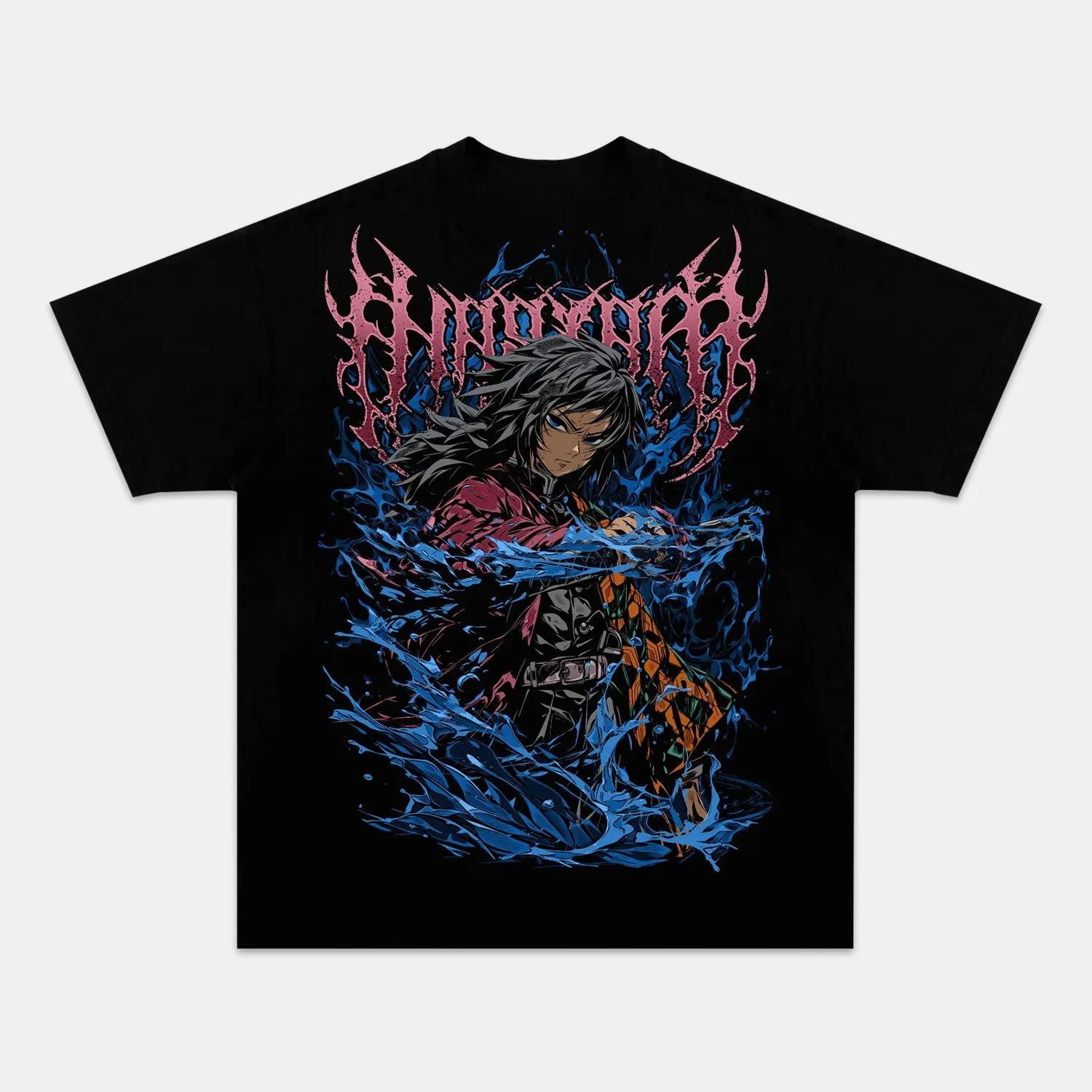 

Best Seller Anime Giyuu Senjuurou TShirt Demon Slayer Series Casual Short Sleeve Top Comfort Fit Unisex Cotton Tee 4XL