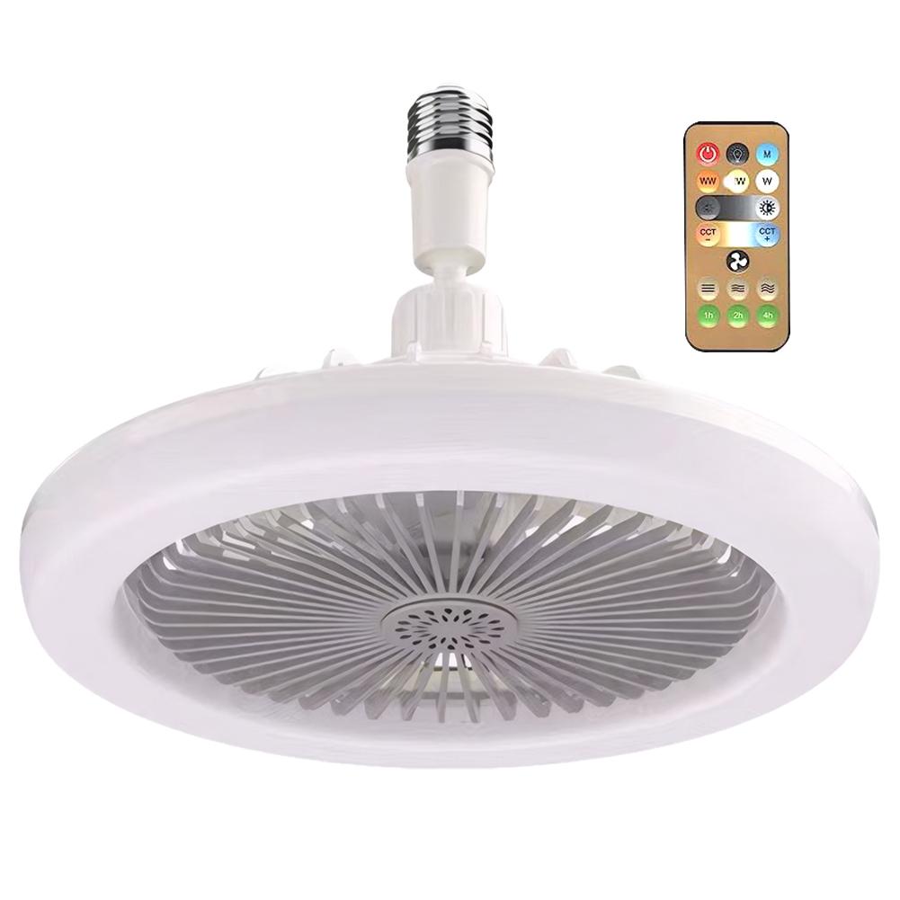 Ventilateur de plafond d'aromathérapie avec lumière LED, télécommande, silencieux, pour chambre à coucher, salon, cuisine