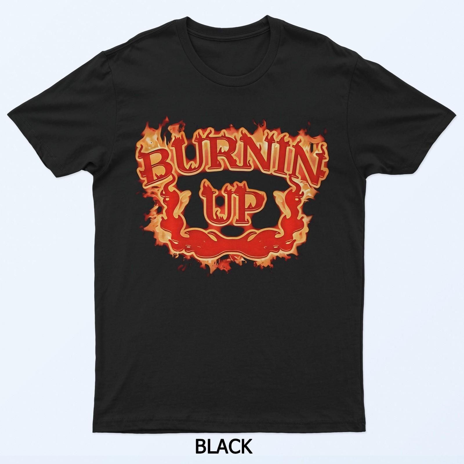 Винтажная футболка Burnin Up Flames S