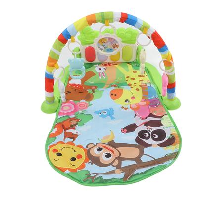 Baby Kick Play Piano Soft Skin Friendly Educational Removable Infant Gym Mat with Music for Toddler