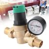 Vann trykkregulator Messing Nøyaktig Multifunksjonell   Filter Vann trykkregulator med