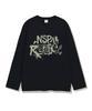 NESPA STUDIO Ink Garments Layered Long Sleeve T-Shirt 3 Colors [Nspr_6002]