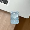 Color Pearl Glitter Bear Mobile Phone Airbag Bracket Magnetic Suction Magsafe Paste Creative Ring Lazy Women