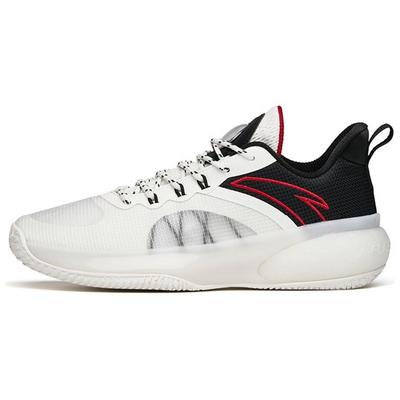 Zapatillas de Baloncesto Krypton Low para Hombre Zapatillas Blancas Negras 112121606S-8