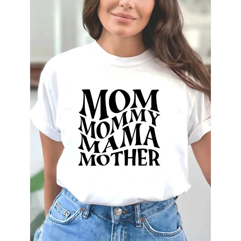 

Women s Being a Mom Completes My Life Graphic T-Shirt Colorful Butterfly Floral Print Crew Neck Short Sleeve Soft Stretchy Casual Top S белый
