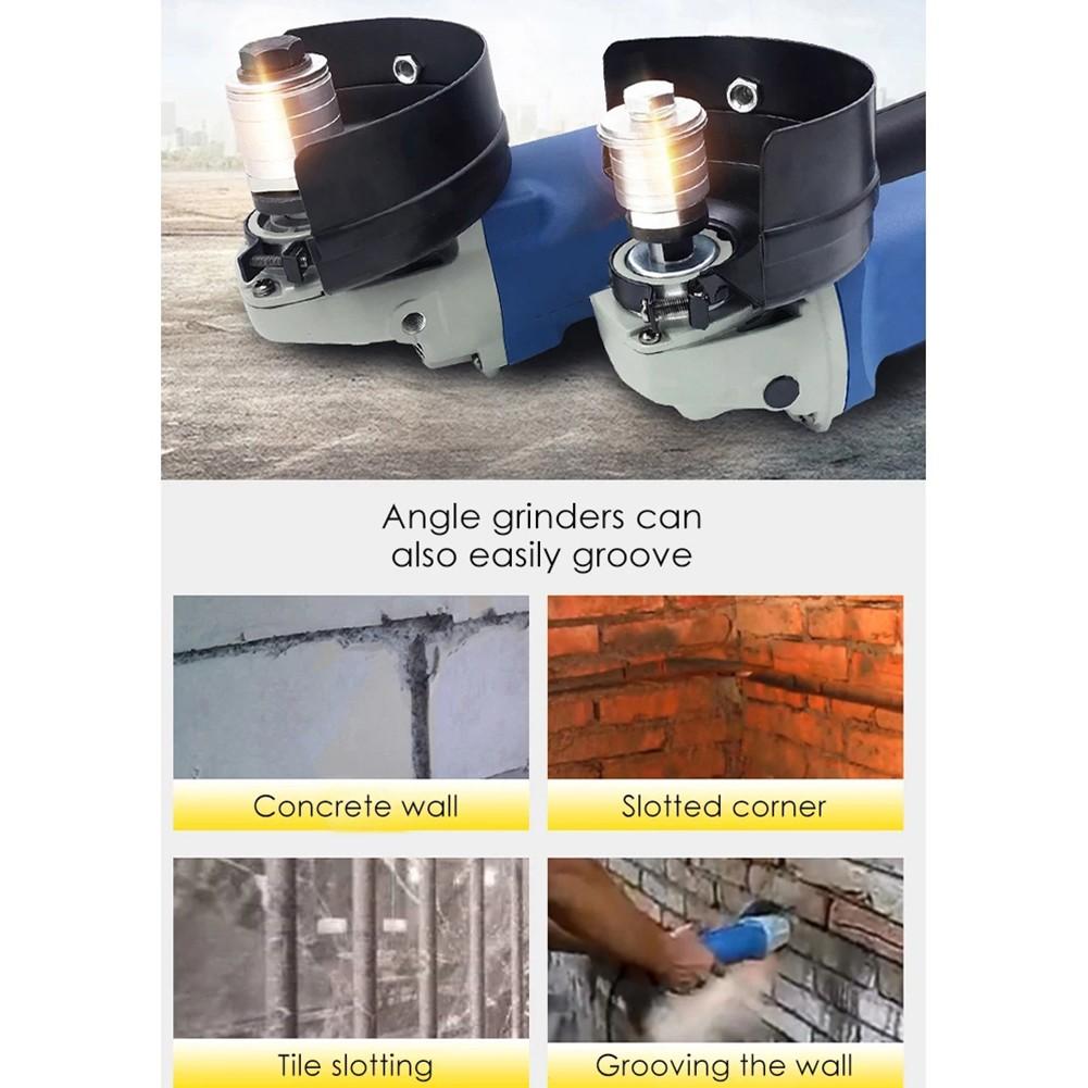 Angle Grinder Protector Cover 160*43mm with Copper Control Valve and M14Adapter