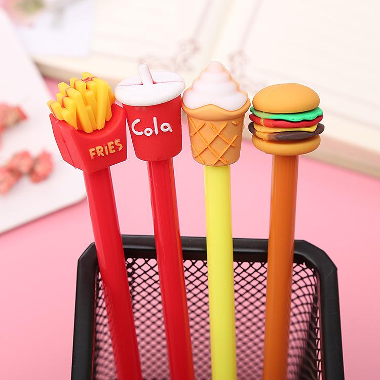 Creative Cute Neutral Gel Pen Student Office Stationery Writing Signature Pen 1pcs  random