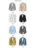 Versatile Men's Business Casual Cotton Linen Suit Jacket
