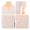 Venus Soft Star Moon Pattern Couple Pajamas Vpa3815w