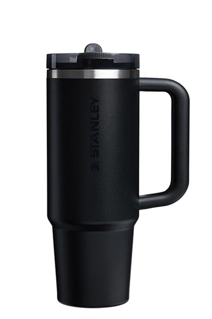 STANLEY Quencher Pro Tour Flip Straw Stainless Outdoor Water Black Tumbler, 0.88L, Steel, Insulated, 880ml, Bottle, 2.0, 10-12485
