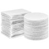40Pcs Self Adhesive Hook and Loop Tapes Rectangular Round Sticky Fixing Tape Strips for Photos Frames Clocks Curtains Cushions