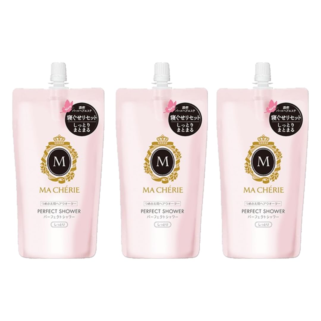 Set 3 Macheri Perfect Shower (Moist) Refill Styling Product Bedhead 220ml