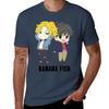 Banana Fish Tshirt Breathable Mesh Panel Tshirt