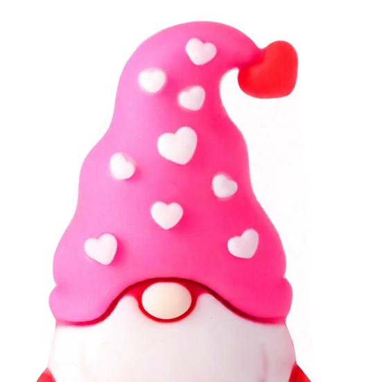 Mini Gnome Figurines Set for Hide And Seek Game Valentines Day Heart Gnomes Red Pink Unique Home Table Decor Romantic Gifts